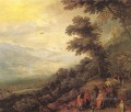 Reunión de gitanos en el bosque flamenco Jan Brueghel el Viejo